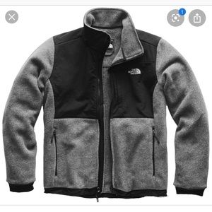 The North Face Womens Denali Grey Fleece Jacket